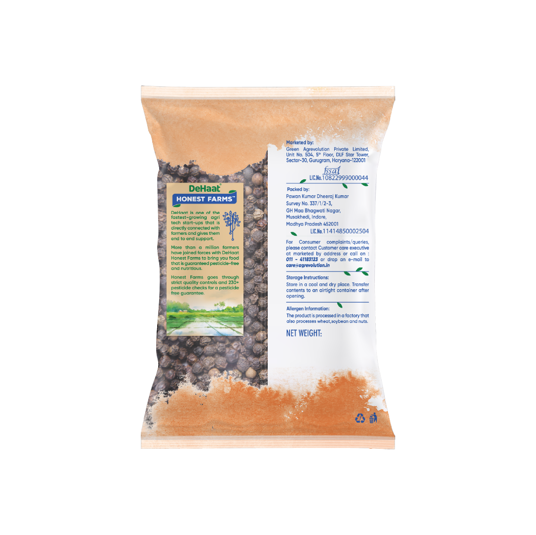 Black Pepper / Kali Mirch - Whole (Pesticide Free)