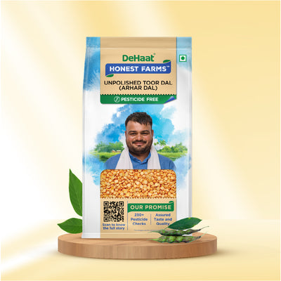 Toor Dal / Arhar Dal (Unpolished) - Pesticide Free
