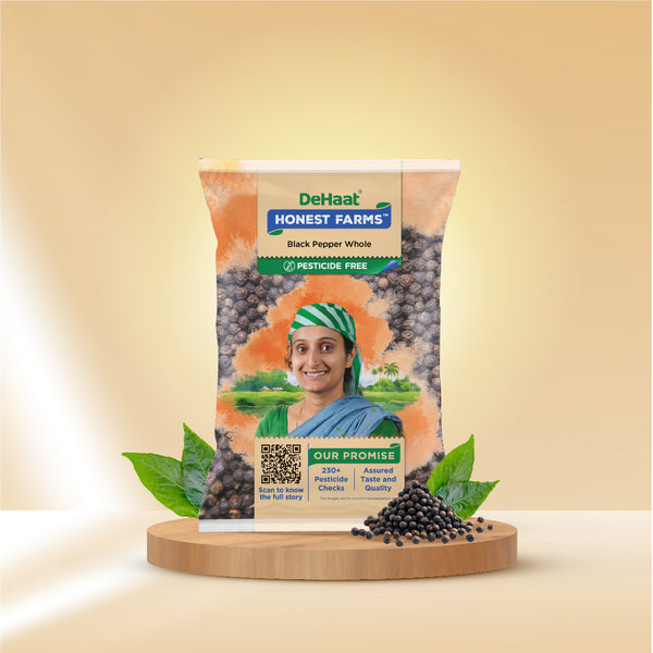 Black Pepper / Kali Mirch - Whole (Pesticide Free)