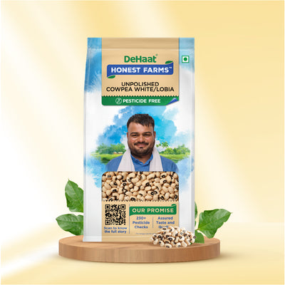 Cowpea White / Lobia (Unpolished) - Pesticide Free