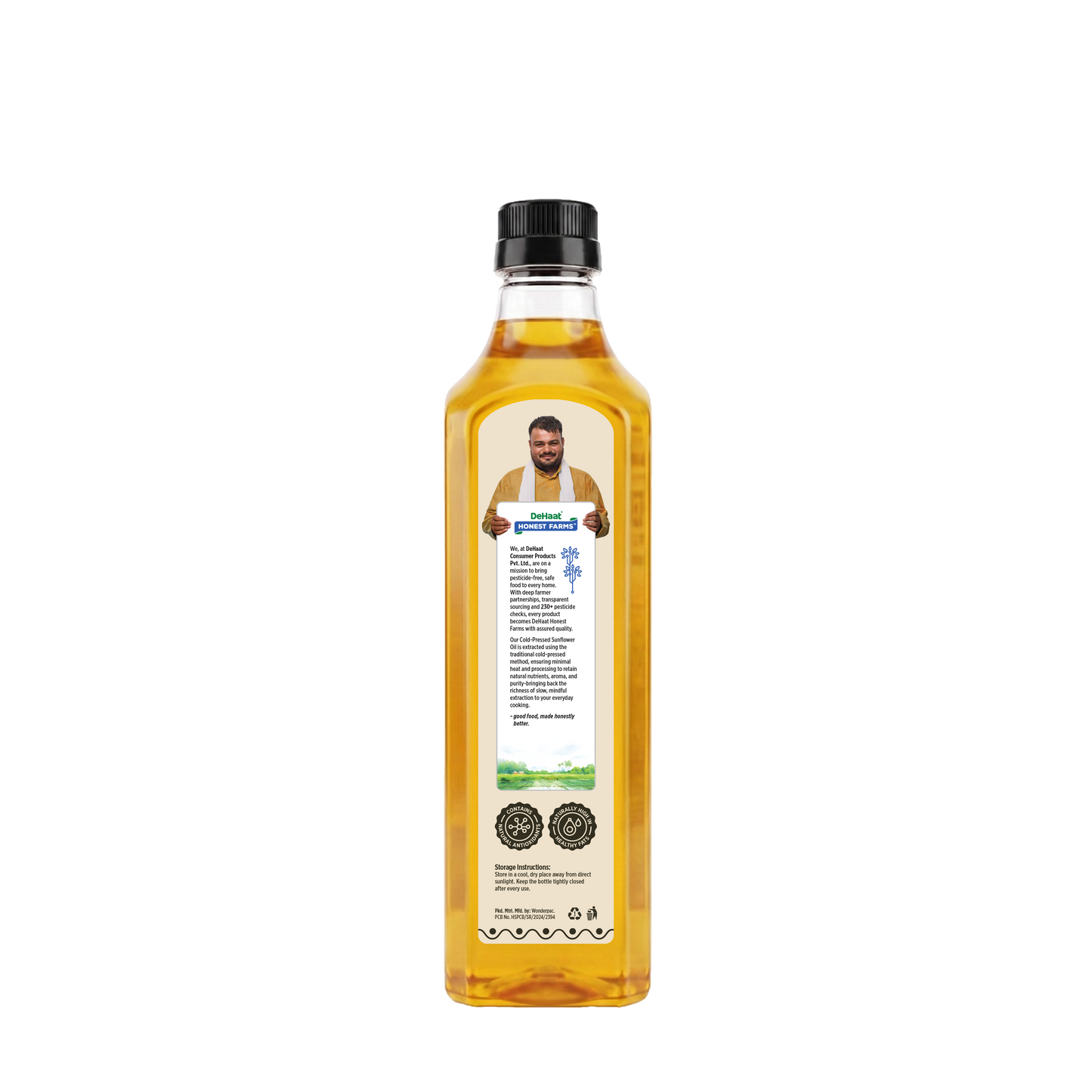 Sunfo Cold-Pressed Sunflower Oil