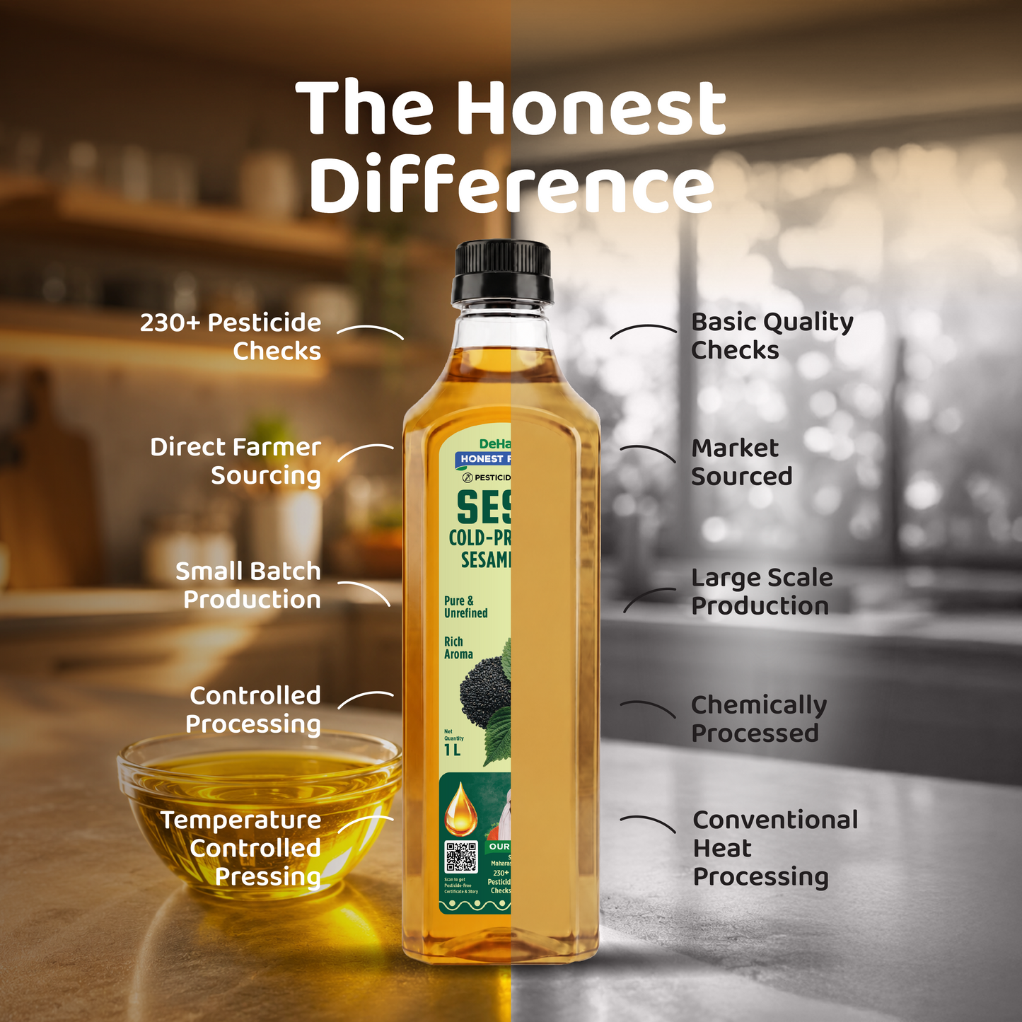 Seso Cold-Pressed Sesame Oil