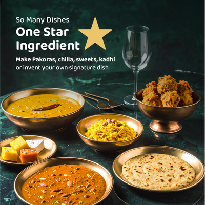 100% Chana Dal Besan