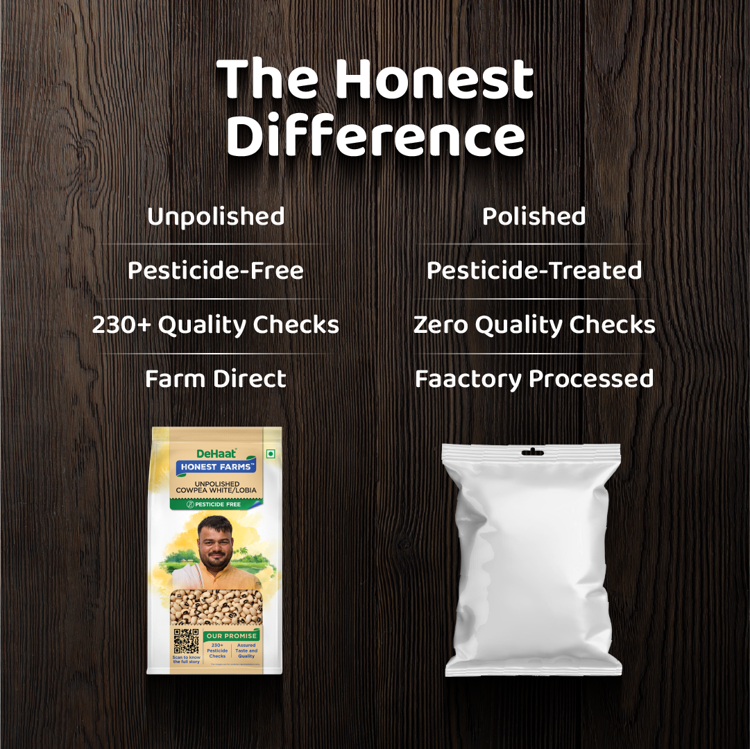 Cowpea White / Lobia (Unpolished) - Pesticide Free