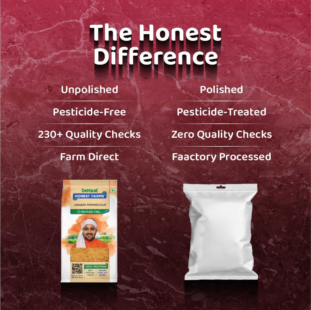 Jaggery Powder / Gur - Pesticide Free