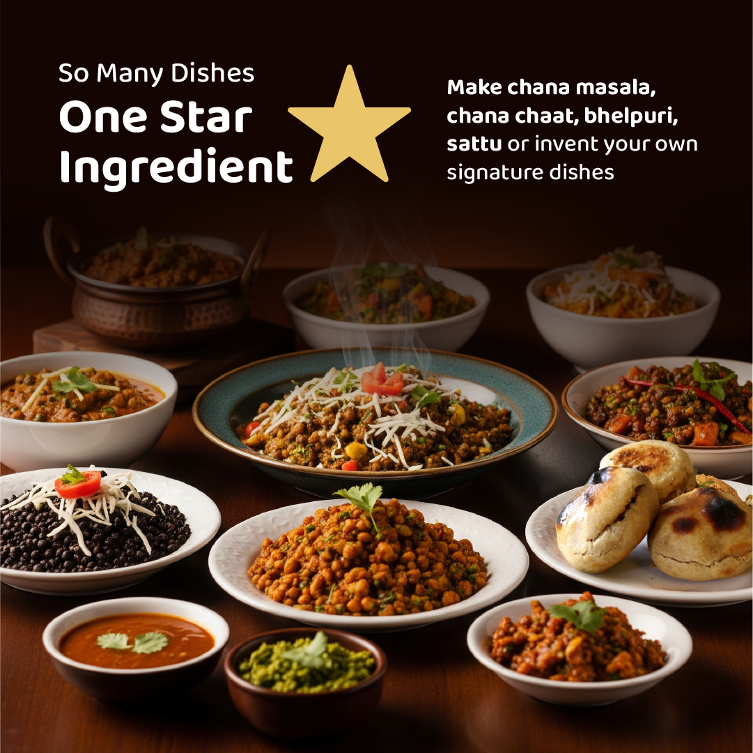 Kala Chana (Unpolished) - Pesticide Free