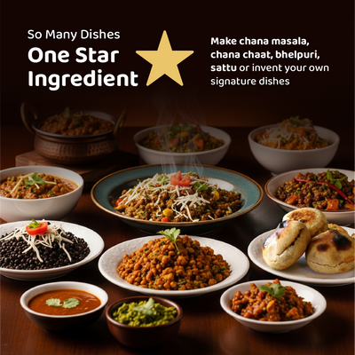 Kala Chana (Unpolished) - Pesticide Free