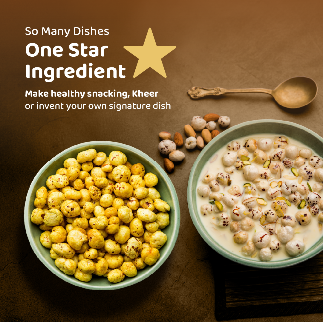 Phool Makhana - Premium Mithila Makhana Pesticide Free