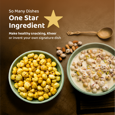 Phool Makhana - Premium Mithila Makhana Pesticide Free