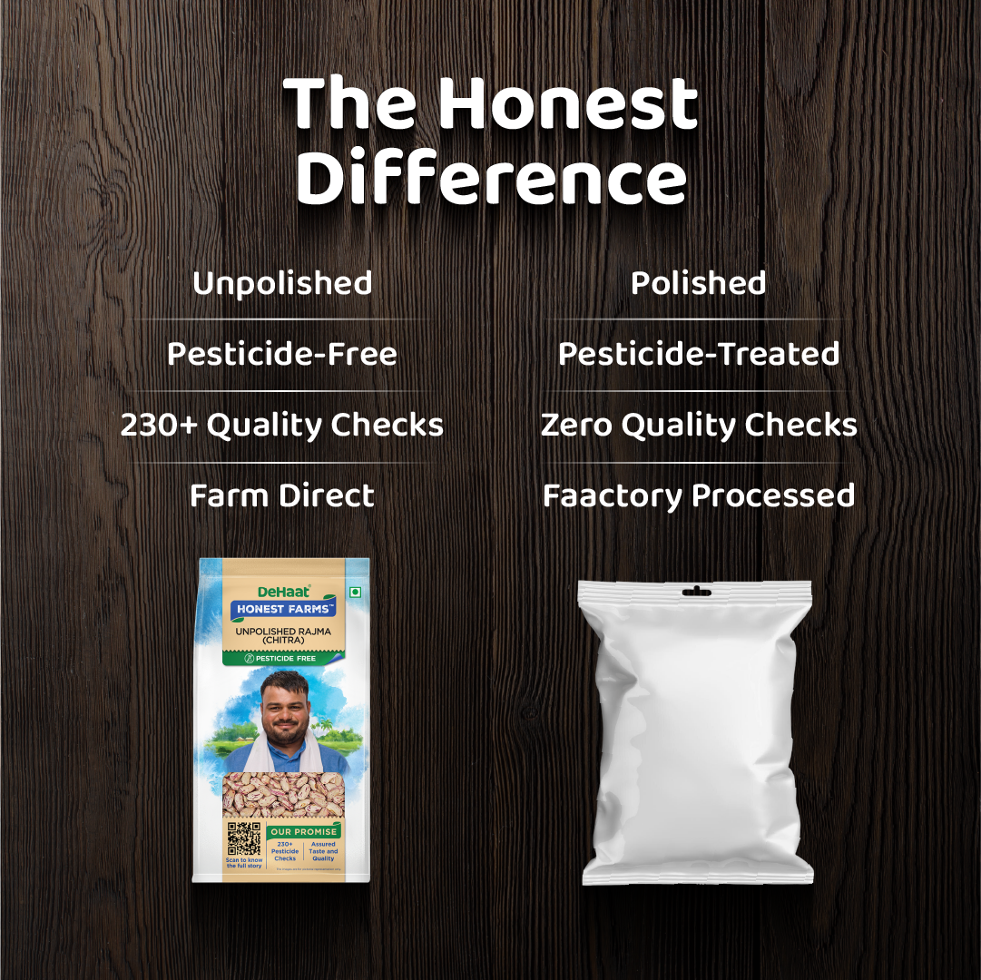 Rajma Chitra (Unpolished) - Pesticide Free