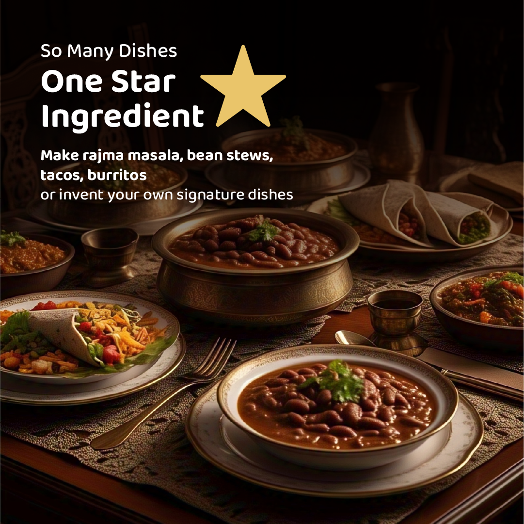 Rajma Chitra (Unpolished) - Pesticide Free