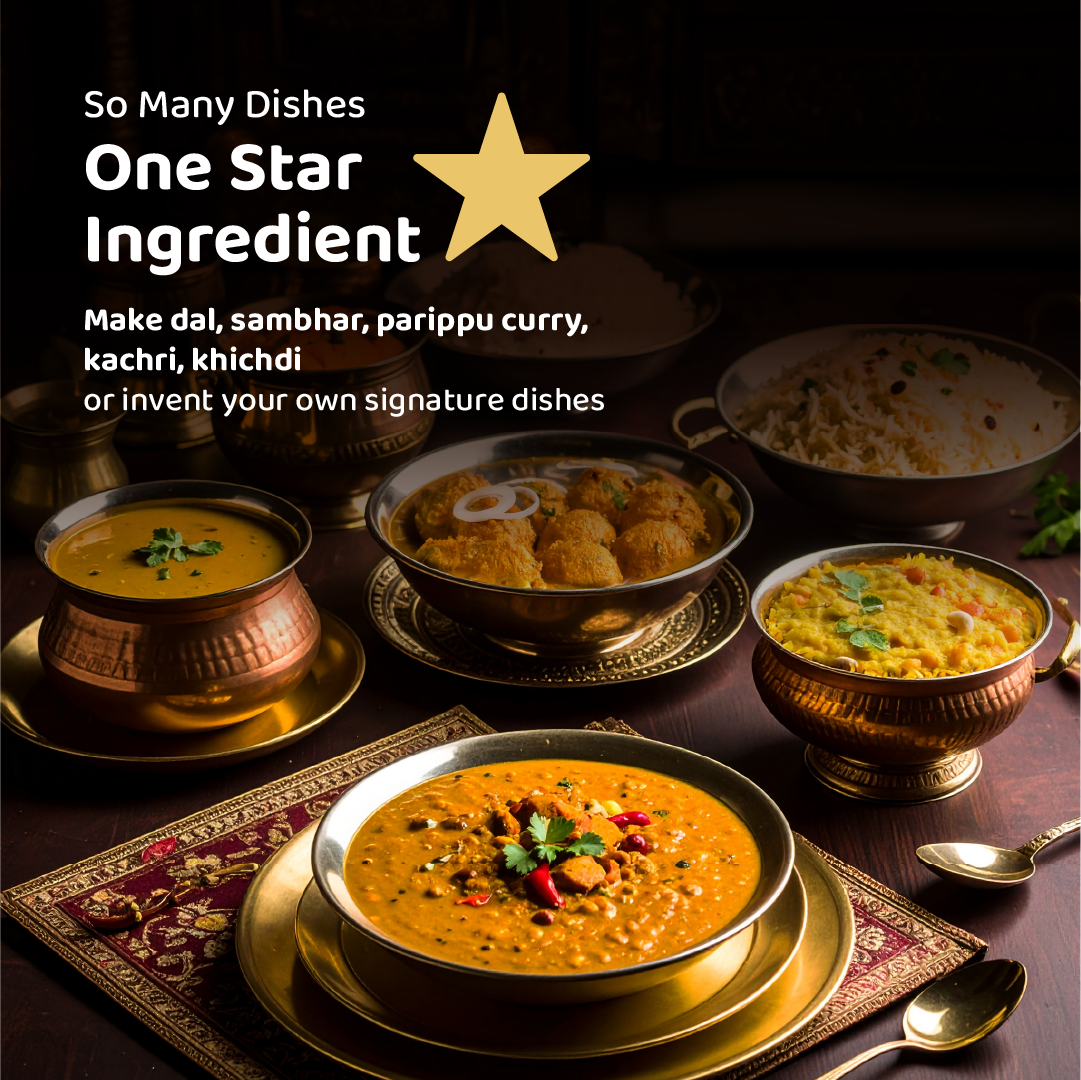 Red Masoor Dal Split (Unpolished) - Pesticide Free