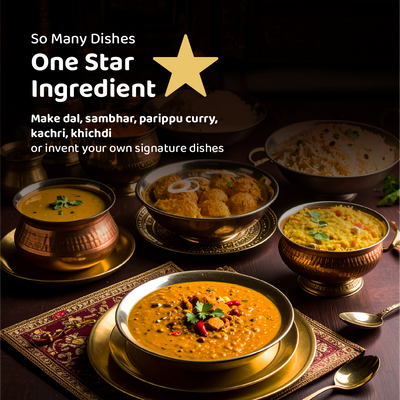Red Masoor Dal Split (Unpolished) - Pesticide Free
