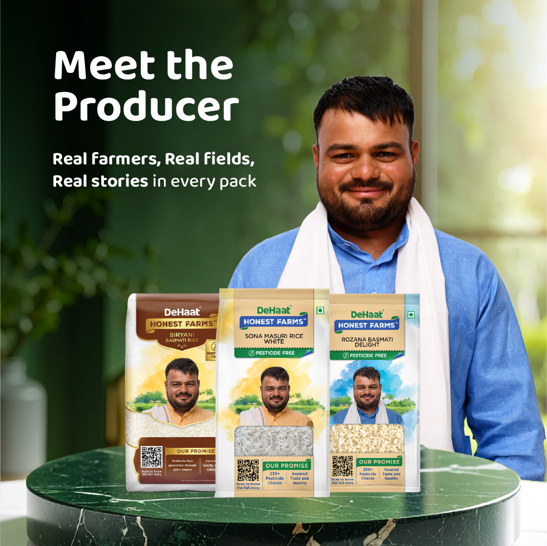 Sona Masuri White Rice - Pesticide Free