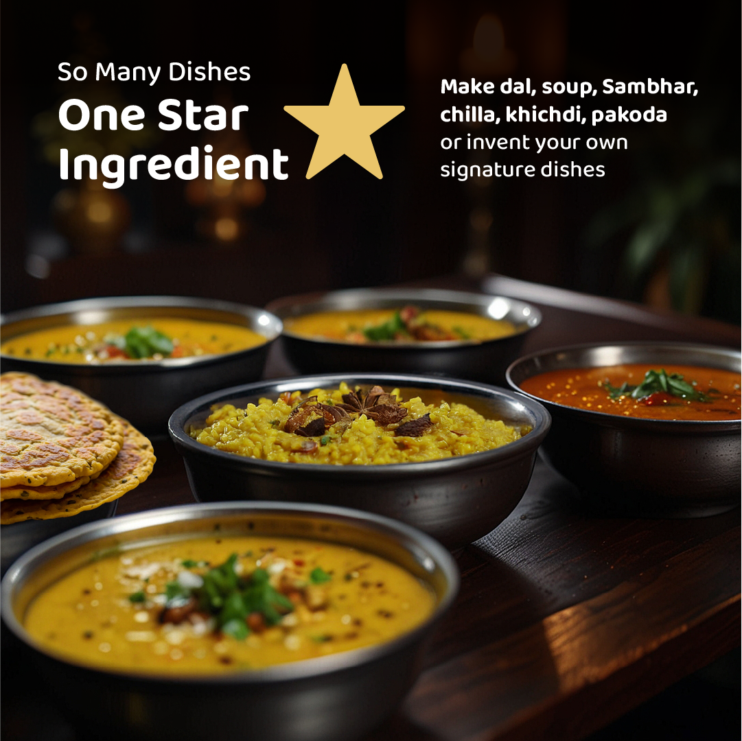 Toor Dal / Arhar Dal (Unpolished) - Pesticide Free