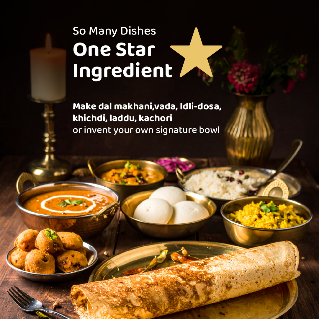 Urad Dal (Unpolished) - Pesticide Free