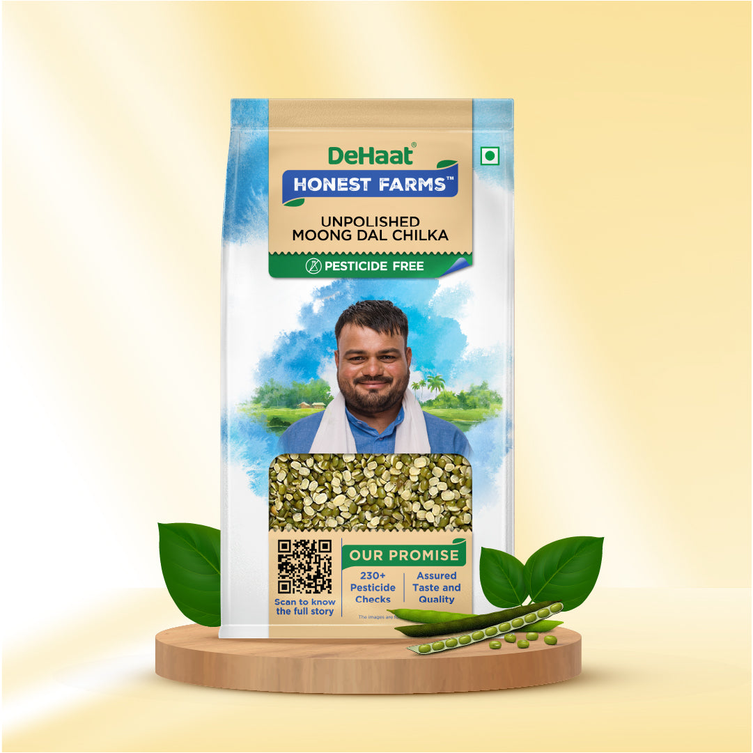 Moong Dal Chilka (Unpolished) - Pesticide Free