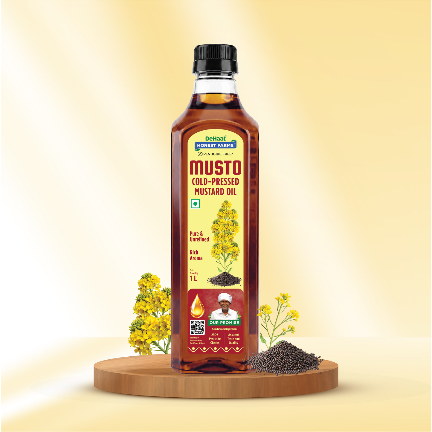 Musto Cold-Pressed Mustard Oil